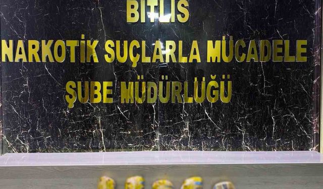 Tatvan'da 2 kilo 914 gram metamfetamin ele geçirildi