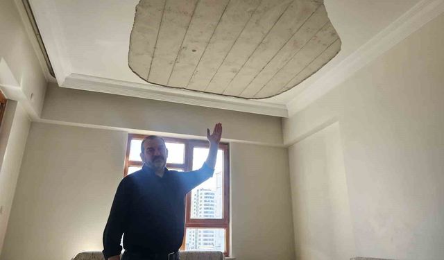 Tavanın çökmesi sonucu gözünü kaybeden kadının oğlu konuştu: 'Akla, hayale gelecek bir olay değil'