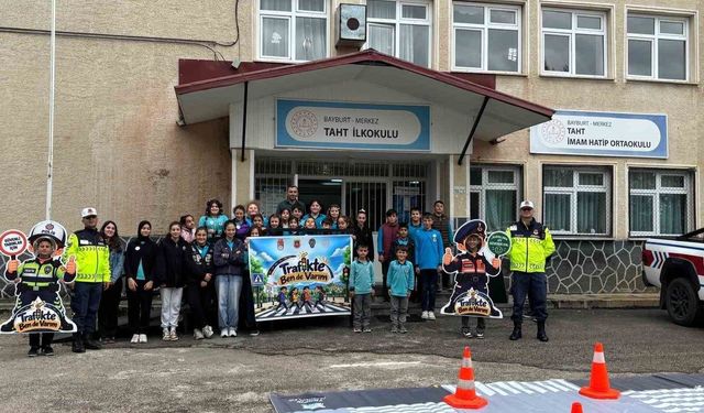 'Trafikte Ben de Varım' projesi köy okulunda başladı