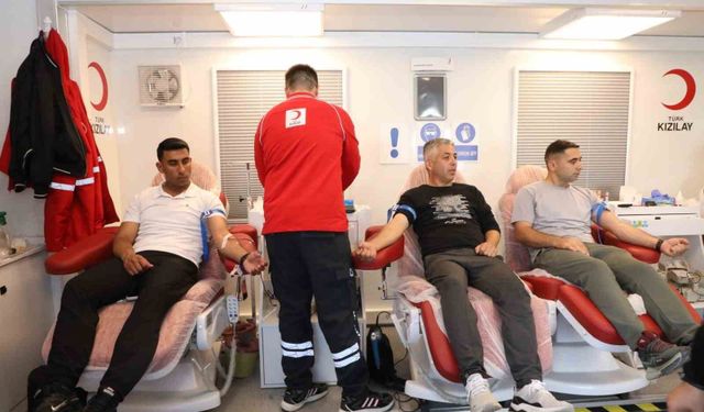 Tunceli'de kan bağışı seferberliği: Kurumlar ve vatandaşlardan büyük ilgi