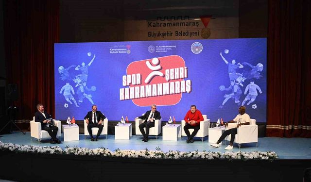 Türk futbolunun efsane isimleri, spor şehri Kahramanmaraş'ta buluştu