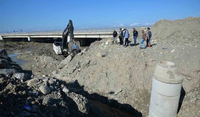 Türkeli'de kanalizasyon hattı yenileniyor