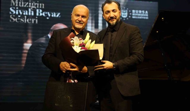 Ünlü piyanist Bursa'da müzikseverlerle buluştu