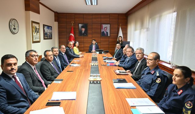 Uşak'ta Çocukların Eğitim Güvenliği İlişkin İl Yürütme Kurulu Tanıtım toplantısı yapıldı