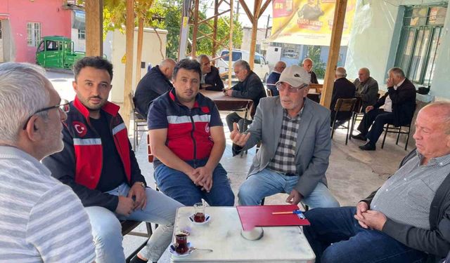 Uşak'ta üreticilere yerinde destek