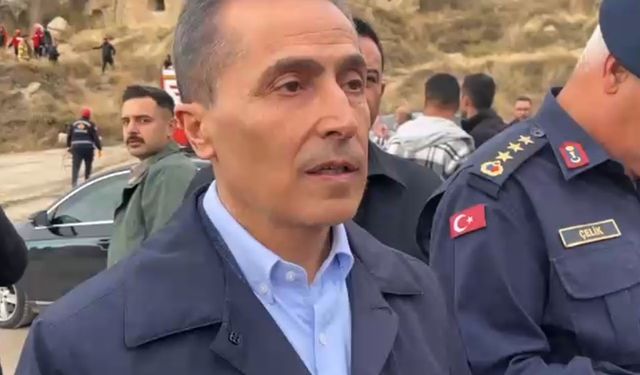 Vali Kök: 'Aşırı yağıştan kaynaklanan kaya düşmesinden dolayı 2 vatandaşımızın cenazesine ulaştık'