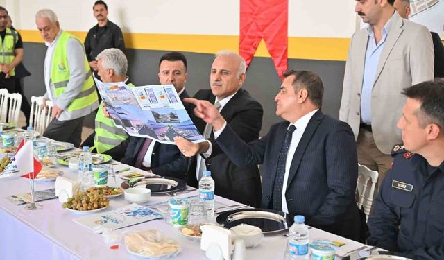 Vali Zorluoğlu, MOSTİM Projesi inşaat alanında incelemelerde bulundu