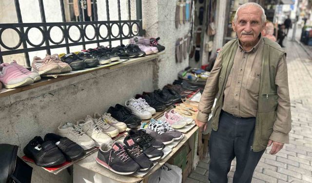 Van'da 55 yıllık ayakkabı ustasının iyilik mücadelesi