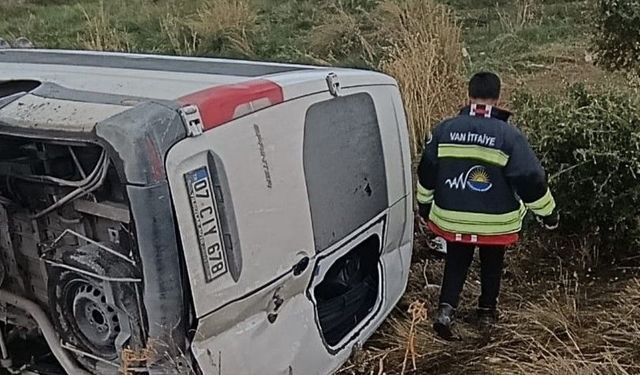 Van'da trafik kazası: 6 yaralı