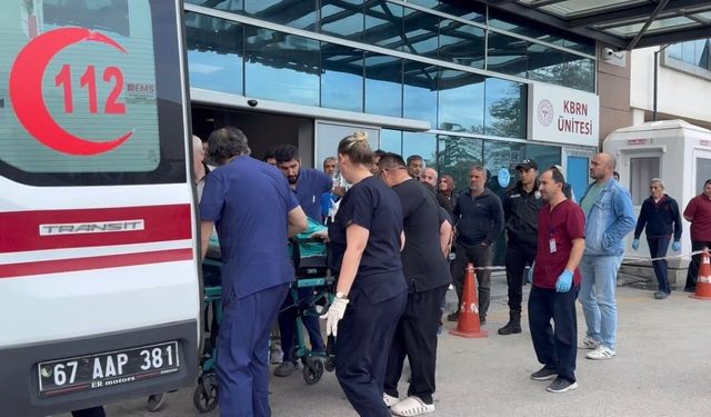 Yaralı madenci Ankara'ya sevk edildi