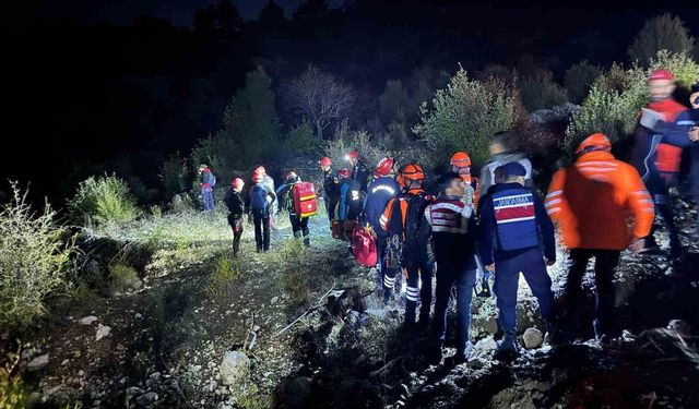 Yazılı Kanyon'da hayatını kaybeden İHH gönüllüsünün cansız bedenine ulaşıldı