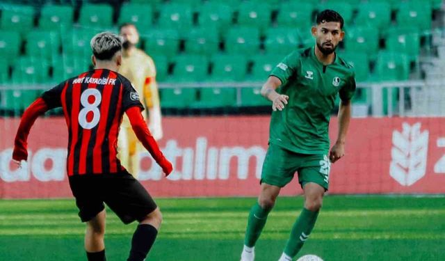 Ziraat Türkiye Kupası: Sakaryaspor: 2 - Arit Kayadibispor: 0