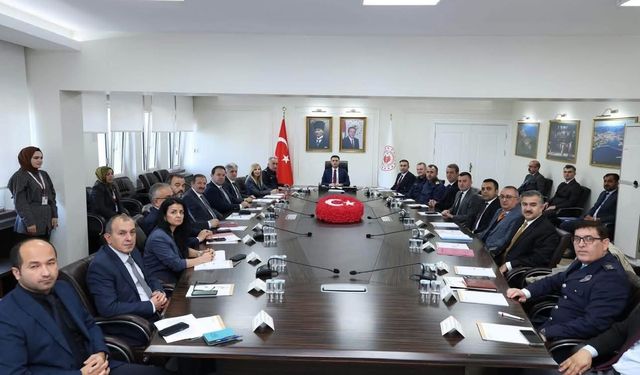 Zonguldak'ta Bağımlılıkla Mücadele İl Koordinasyon Kurulu toplandı