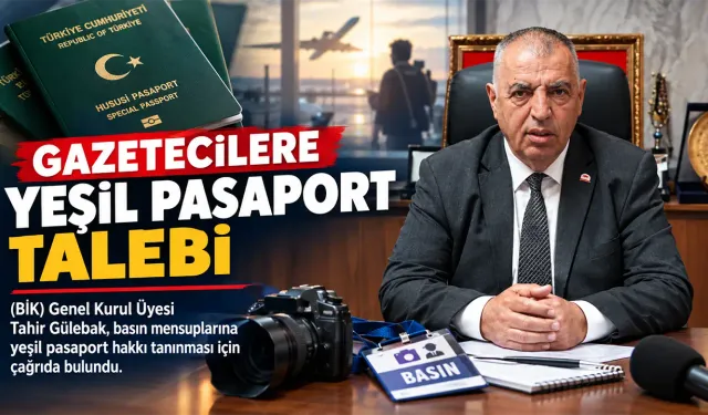 Gazetecilere yeşil pasaport talebi