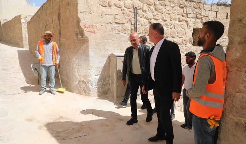 Artuklu’da sokak iyileştirme çalışmaları devam ediyor