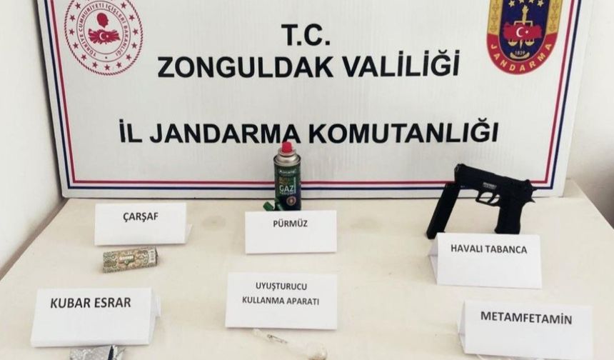 Zonguldak’ta uyuşturucu operasyonu