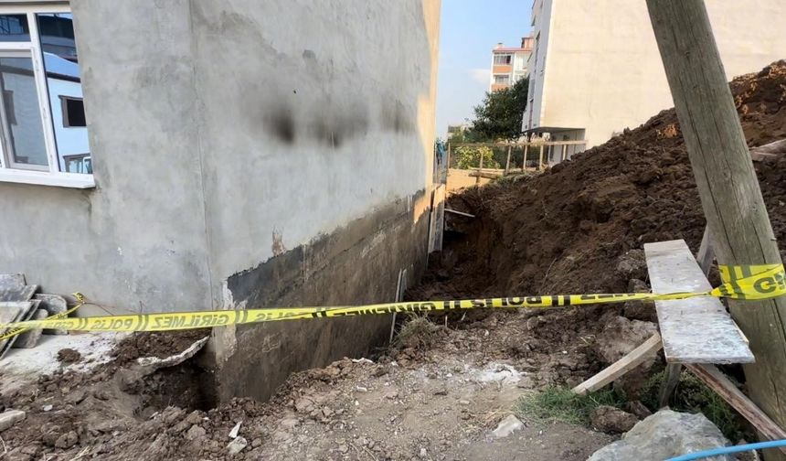 İnşaat çalışmasında toprak kaydı: 1 yaralı
