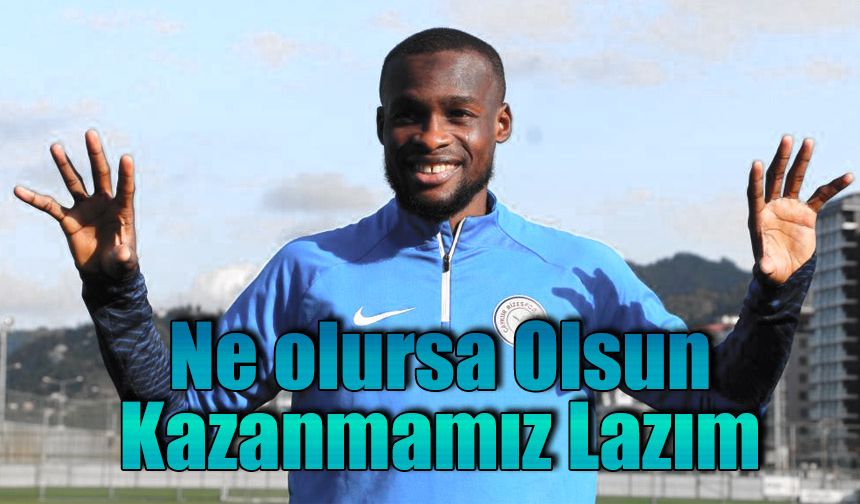 Ibrahim Olawoyin: “İstanbulspor maçını ne olursa olsun kazanmamız lazım”