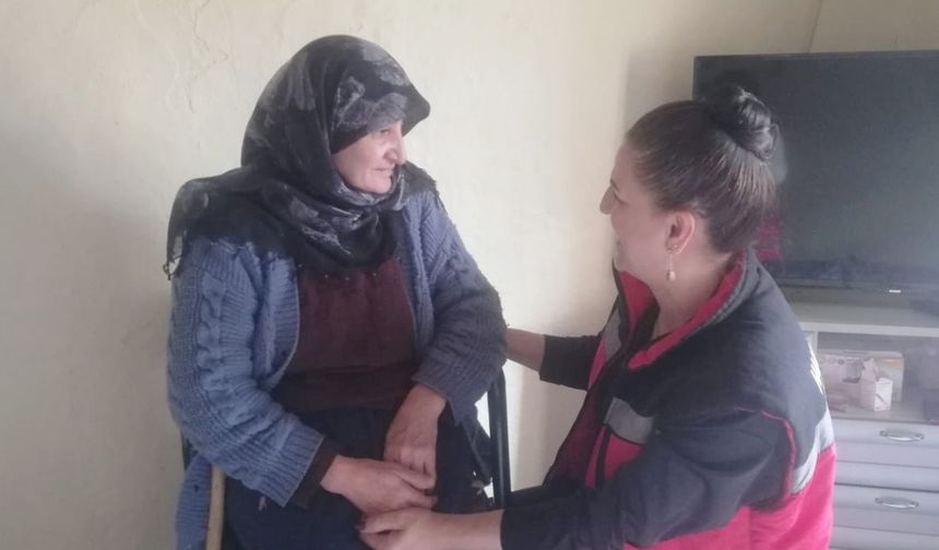 YADES ekibi yaşlıların talebini anında karşılıyor