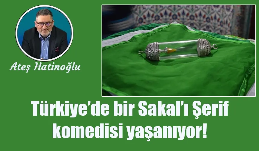 Türkiye’de bir Sakal’ı Şerif komedisi yaşanıyor.