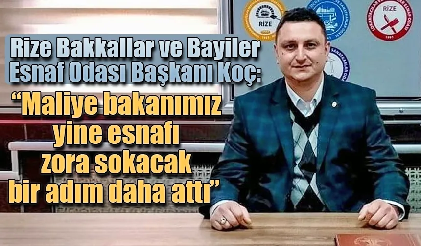 Başkan Koç 'Bakkal esnafını aradan çıkartma niyetindeler'