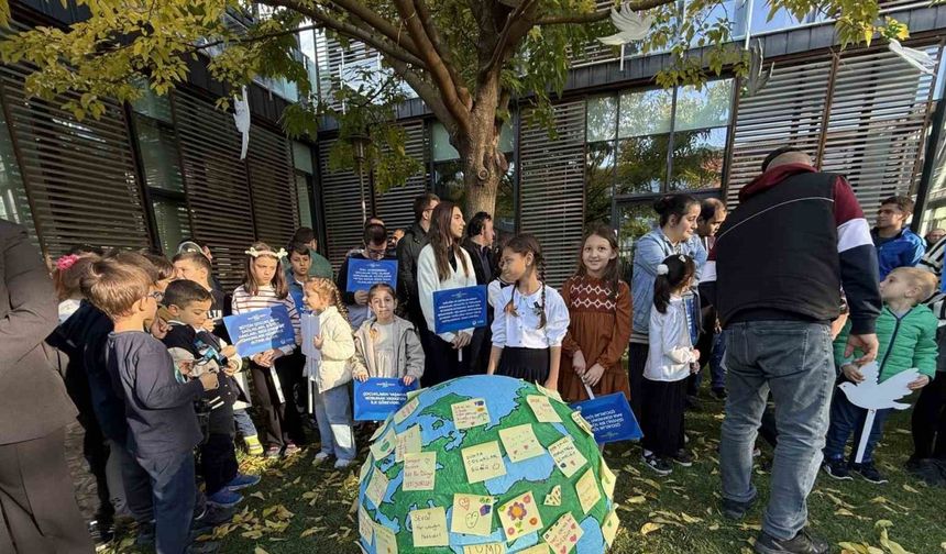 Minikler Sakarya’dan dünyaya seslendi