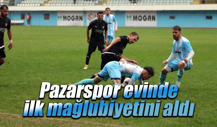 Nesine 3. Lig: Pazarspor: 0 - Çorlu Spor 1947: 2