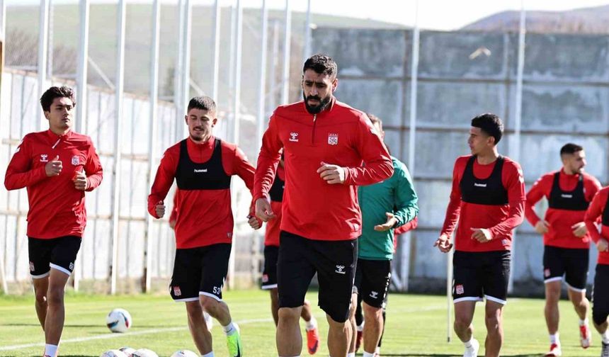 Sivasspor’da Galatasaray maçı hazırlıkları başladı
