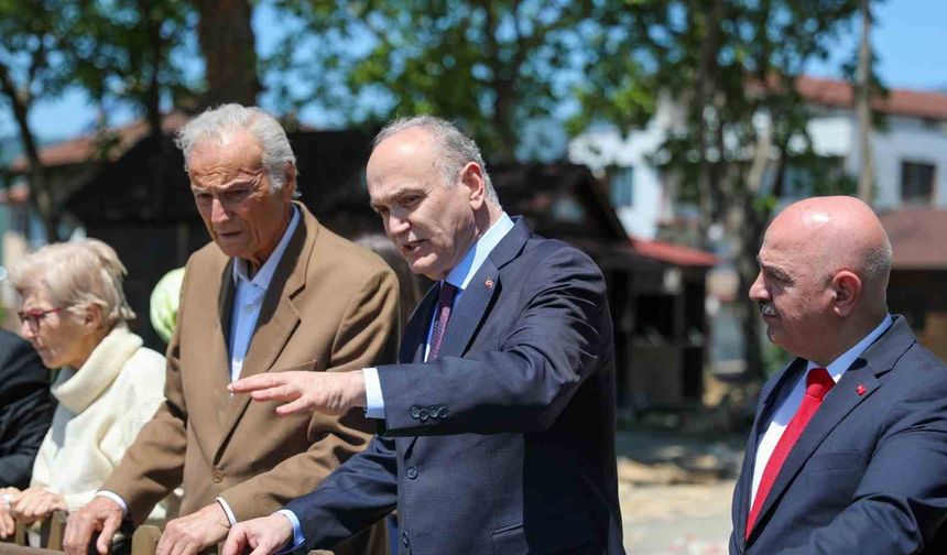 Yeşilçam’ın usta aktörü Ediz Hun Düzce’ye hayran kaldı