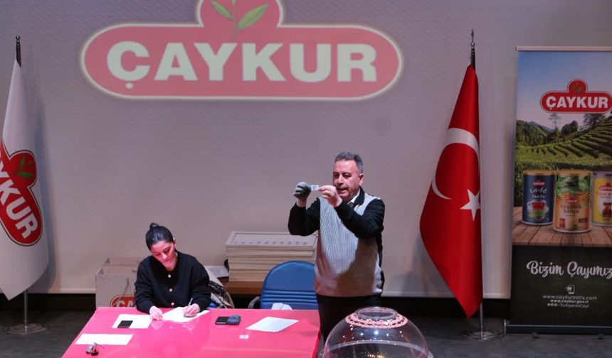 ÇAYKUR’a bin 500 mevsimlik işçi alımı için kura çekimi sona erdi