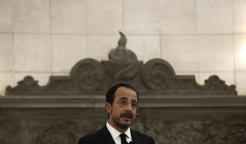 Güney Kıbrıs lideri Hristodulidis: "Türkiye ile deniz sınırlarını belirlemek için müzakereye hazırız"