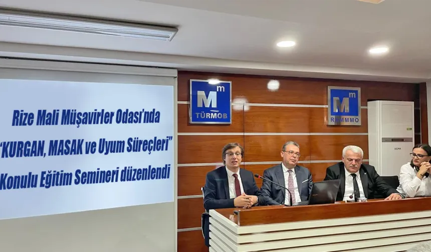 RSMMMO'da “KURGAN, MASAK ve Uyum Süreçleri” Konulu Eğitim Semineri