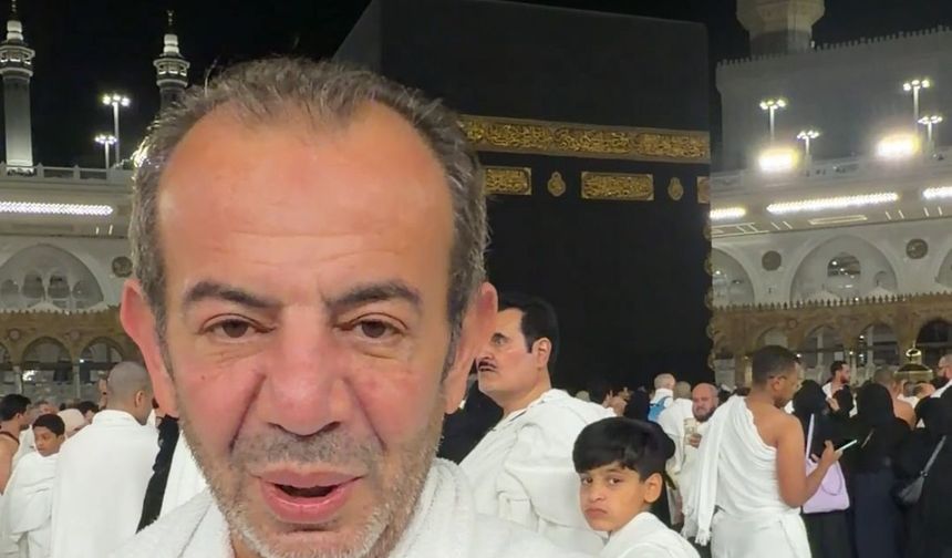 Bolu Belediye Başkanı Özcan, Kabe’den video mesaj paylaştı: "Huzur buldum"