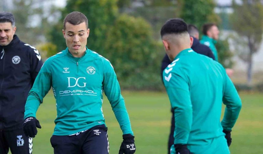 Konyaspor, Fenerbahçe maçının hazırlıklarını tamamladı
