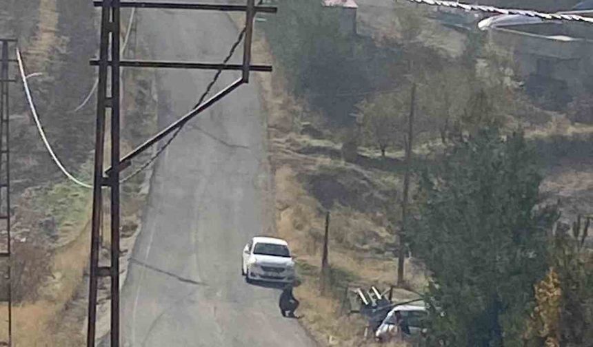 Kurtalan’da maddi hasarlı kaza