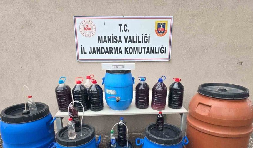 Manisa’da yılbaşı öncesi kaçak içki operasyonu