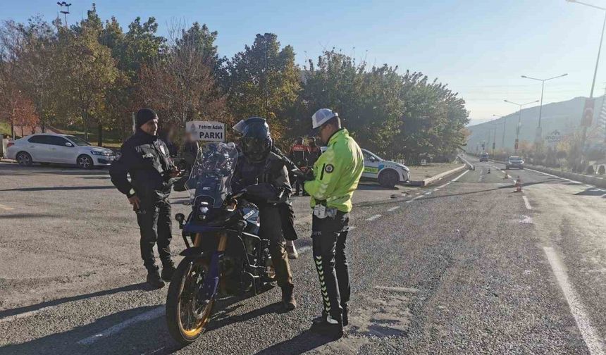 Mardin’de motosiklet denetimi
