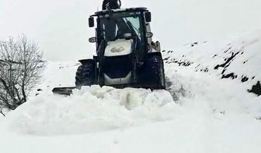 Muş’ta kar ve tipi nedeniyle kapanan 26 yerleşim yeri ulaşıma açıldı