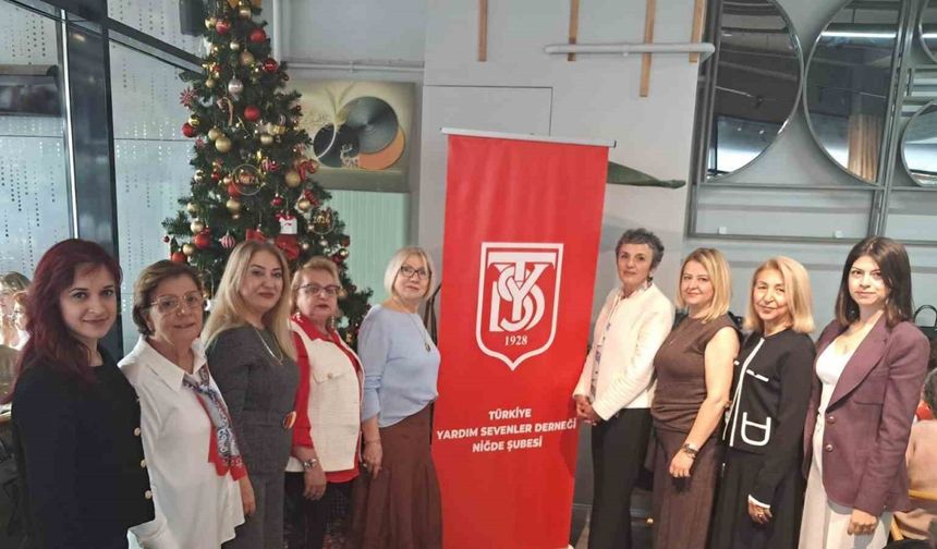 TYSD Niğde Şubesi bağışçılarıyla buluştu