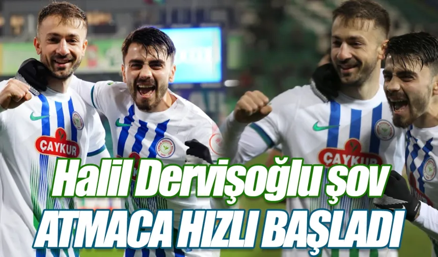 Çaykur Rizespor grup maçlarına şovla başladı