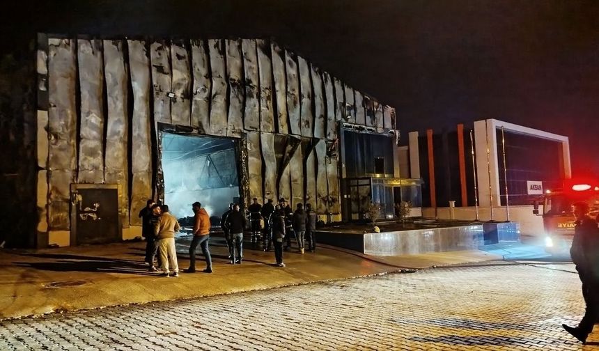 Ekmek fabrikasında korkutan yangın