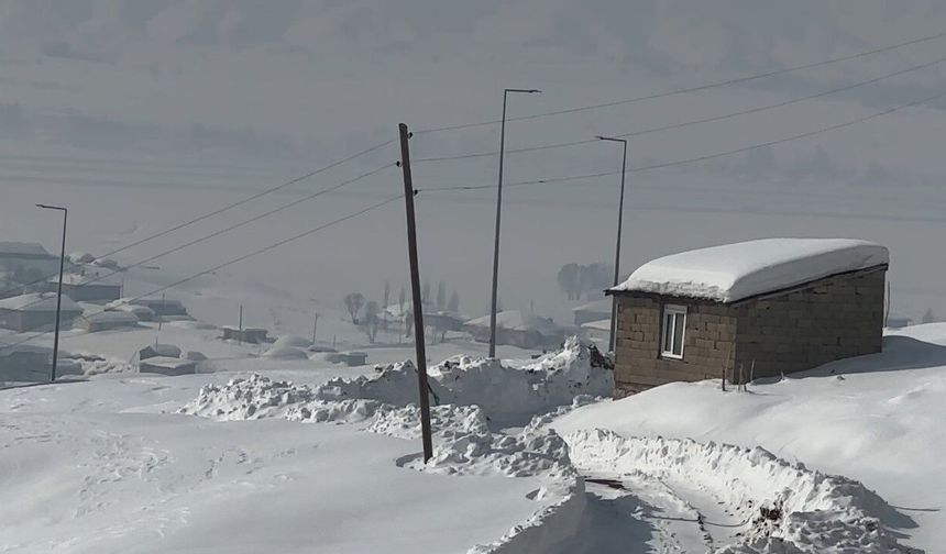 Hakkari'de 68 yerleşim yerinin yolu kapandı