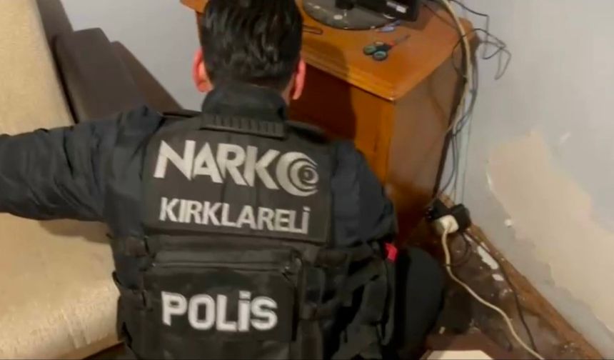 Kırklareli'nde uyuşturucu operasyonu: 1 tutuklama