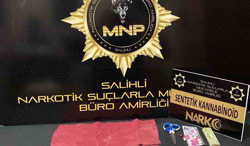 Manisa'da 5 bin 500 içimlik uyuşturucu ele geçirildi