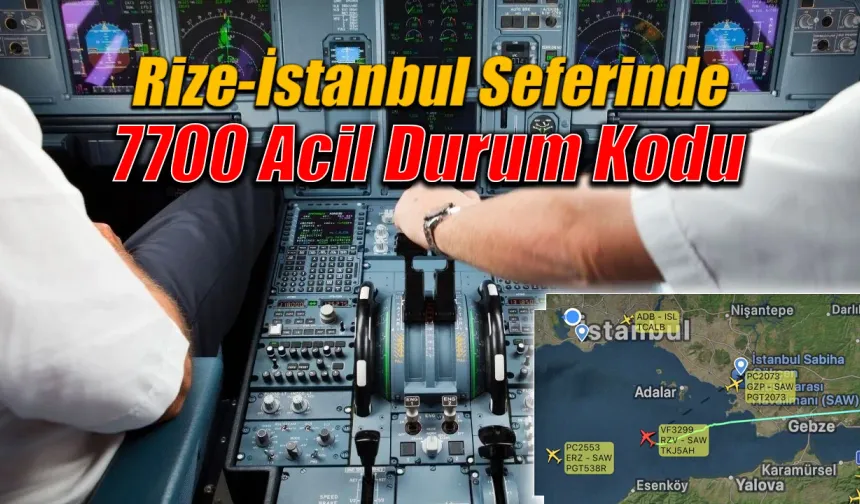 Rize-İstanbul Seferinde 7700 Acil Durum Çağrısı