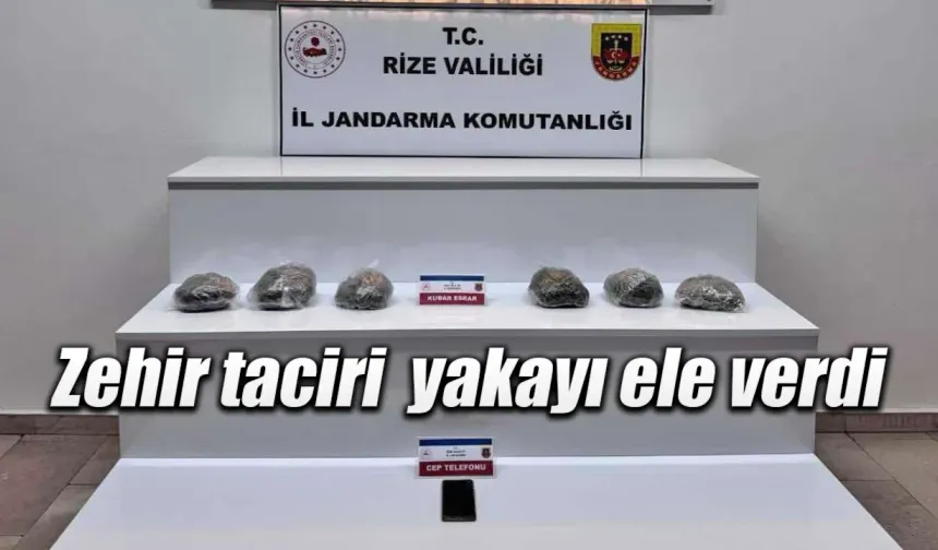Zehir tacirini bu defa jandarma yakaladı