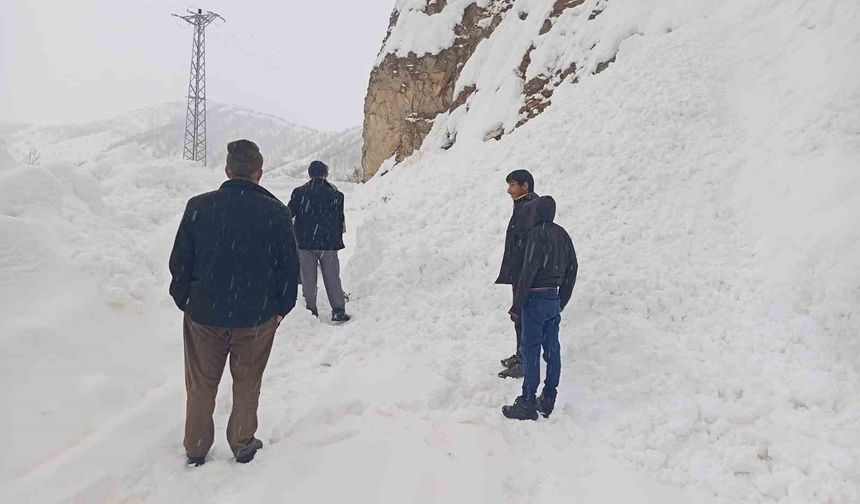 Şirvan'da yolda kalan araçlar kurtarıldı