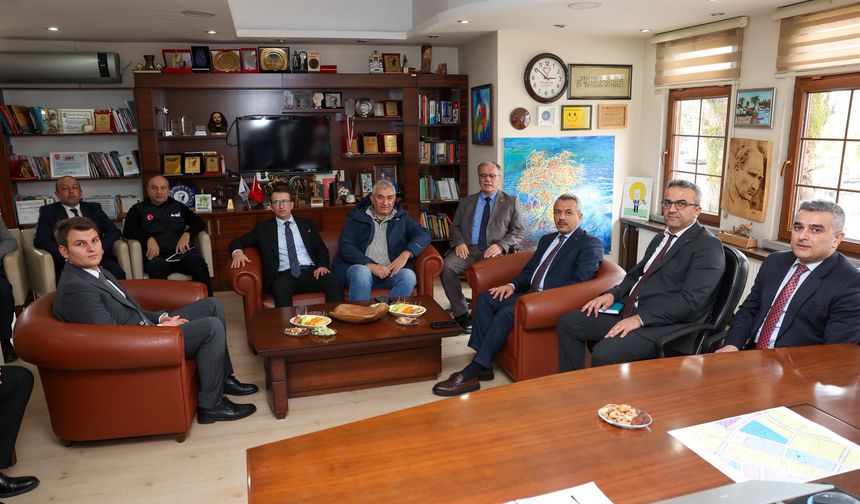 Rize Valisi Baydaş’tan Fındıklı Belediyesi’ne Ziyaret