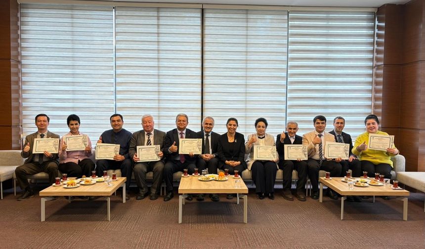 Özbekistan Üniversitesinden RTEÜ'ye Ziyaret