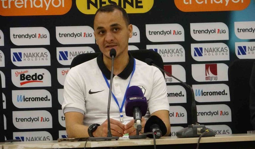 Mustafa Boran: 'Ligde kalmak için elimizden gelen her şeyi yapacağız'